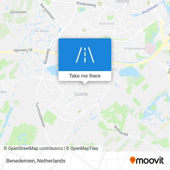 Benedenven map