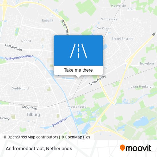 Andromedastraat map