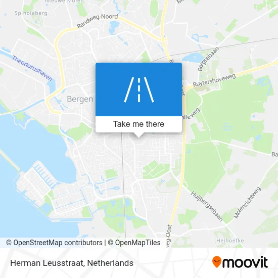 Herman Leusstraat map