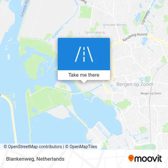 Blankenweg map