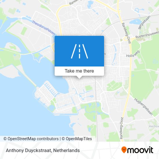 Anthony Duyckstraat map