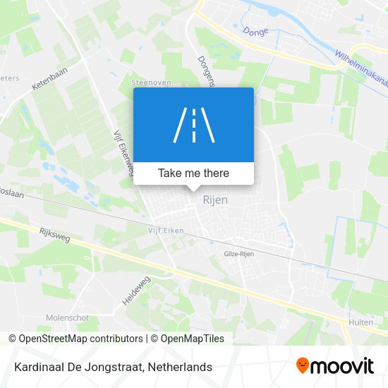 Kardinaal De Jongstraat map