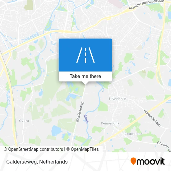 Galderseweg map