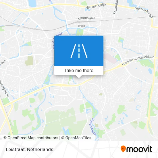 Leistraat map