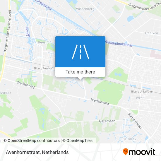 Avenhornstraat map