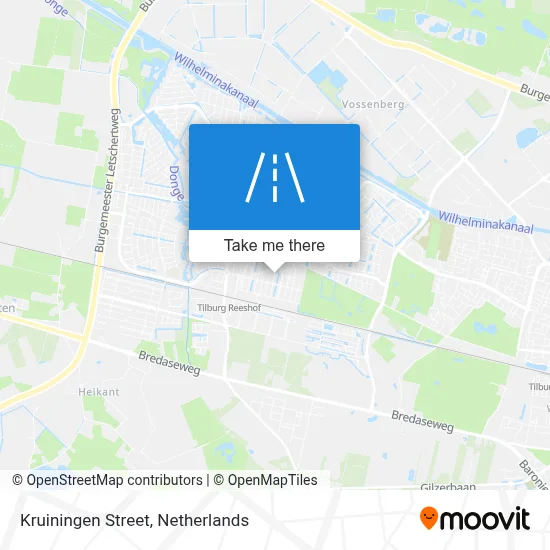 Kruiningenstraat map