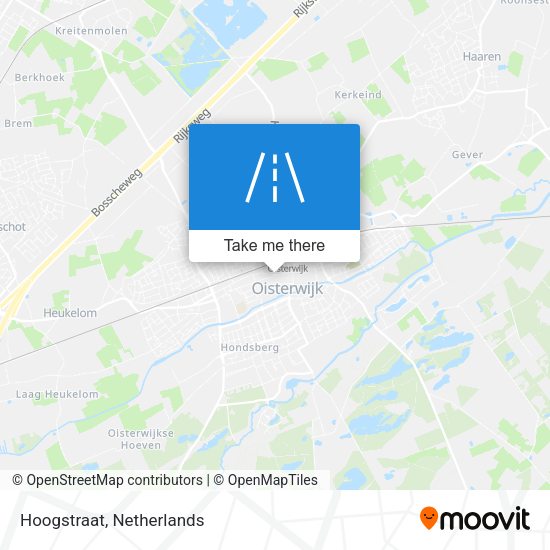 Hoogstraat map