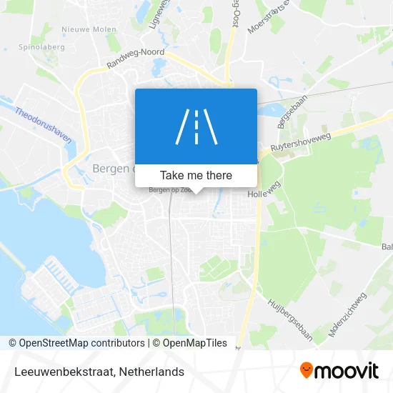 Leeuwenbekstraat map