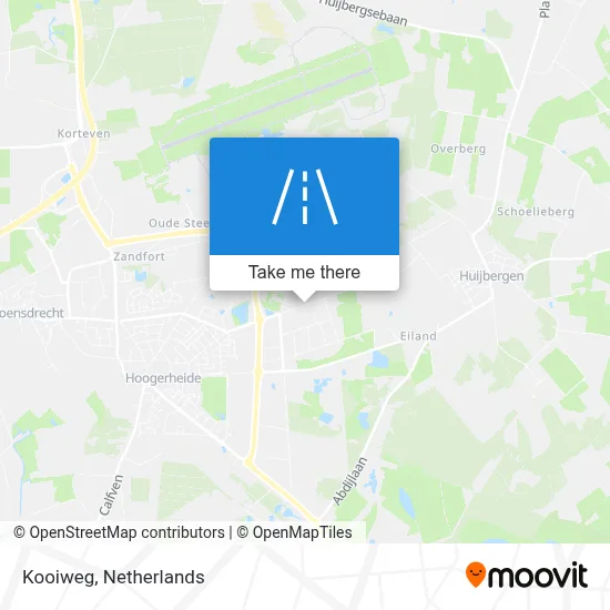 Kooiweg map