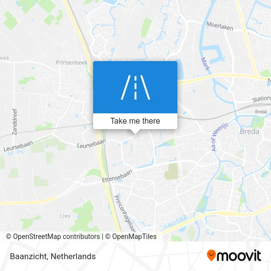 Baanzicht map