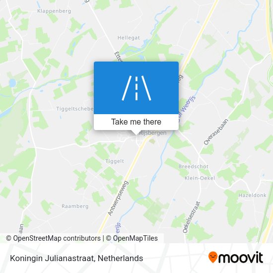 Koningin Julianastraat map