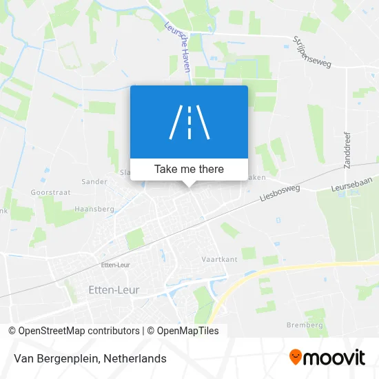 Van Bergenplein map