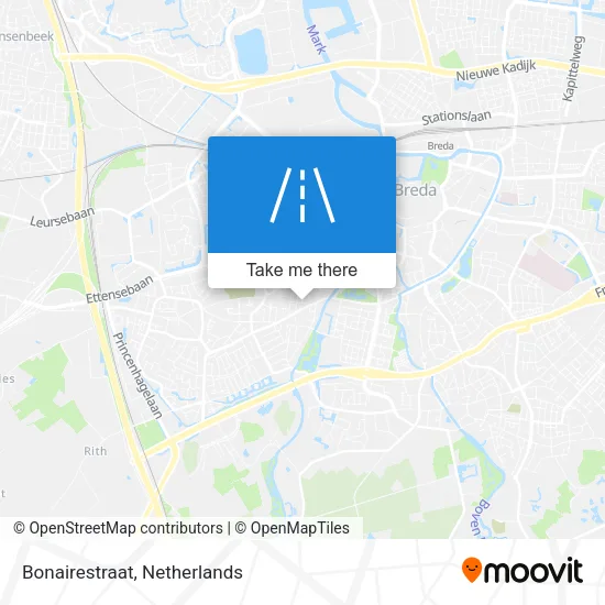 Bonairestraat map