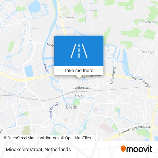 Minckelersstraat map