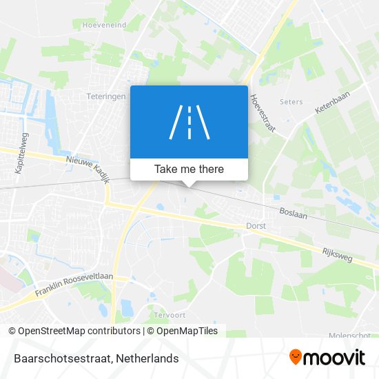 Baarschotsestraat map