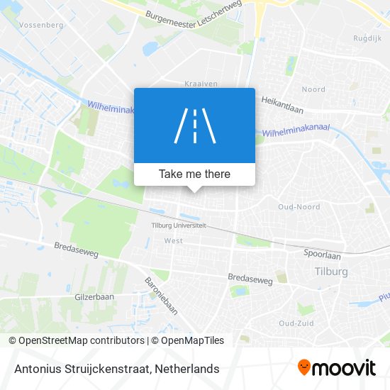 Antonius Struijckenstraat map