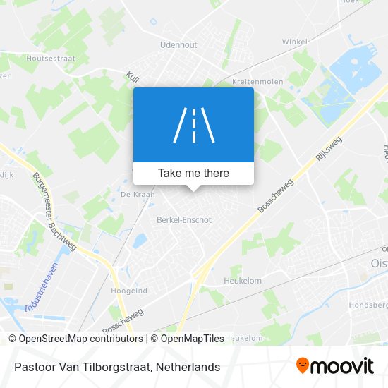 Pastoor Van Tilborgstraat map