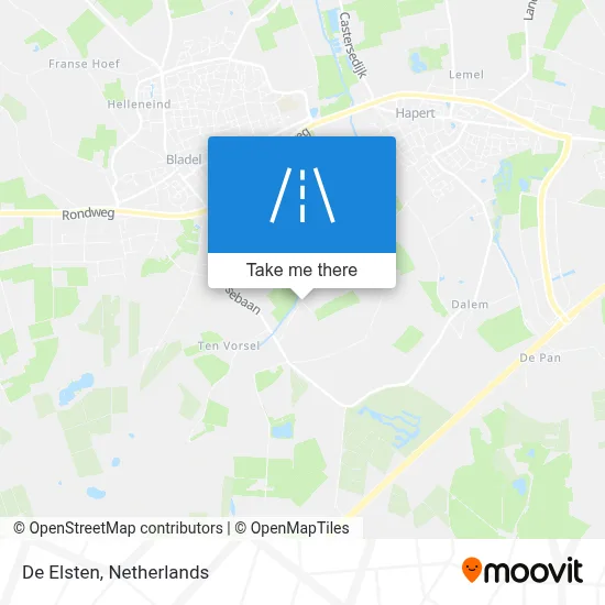 De Elsten map