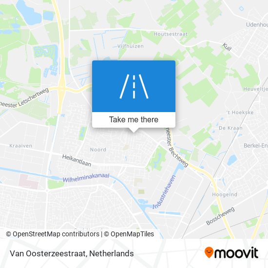 Van Oosterzeestraat map