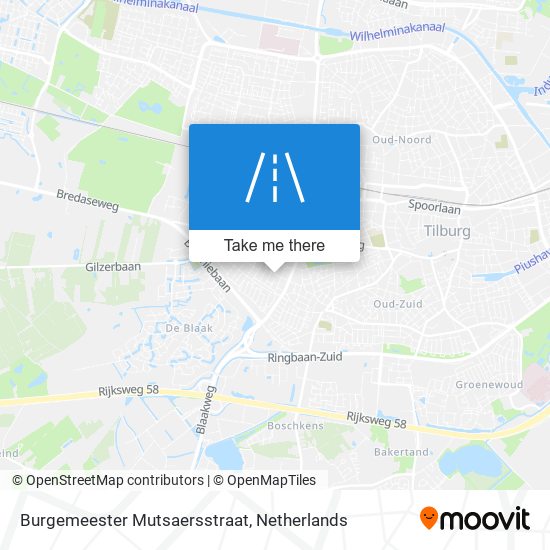 Burgemeester Mutsaersstraat map