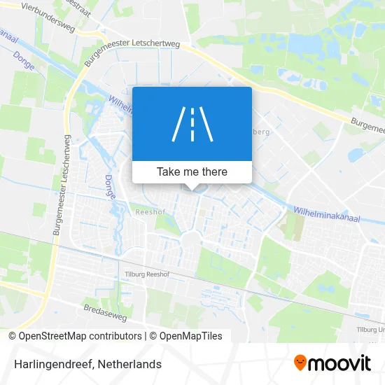 Harlingendreef map