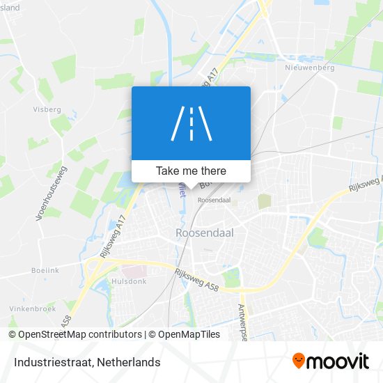 Industriestraat map