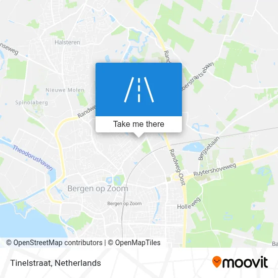 Tinelstraat map
