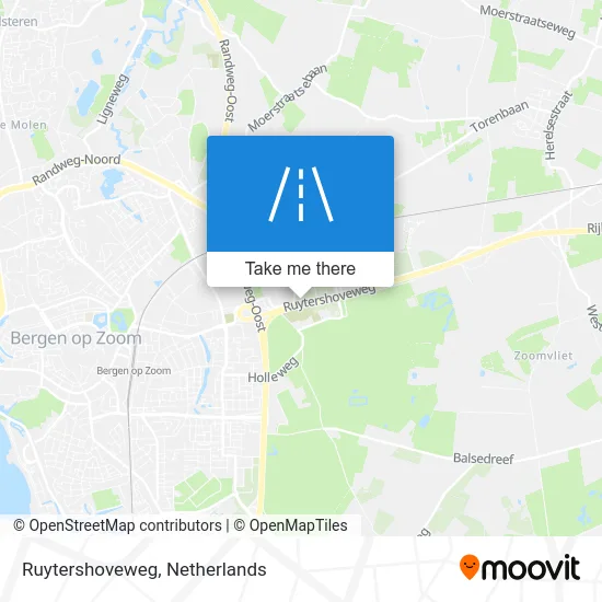 Ruytershoveweg map