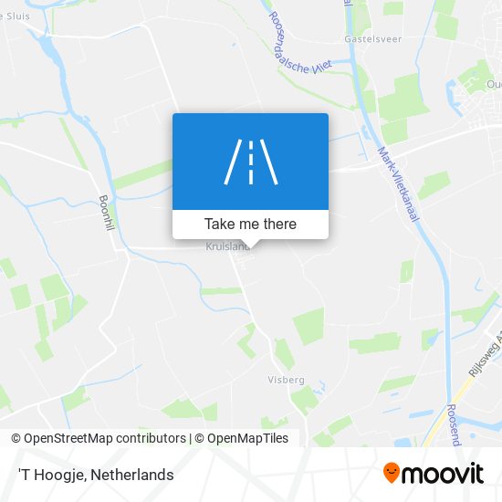 'T Hoogje map