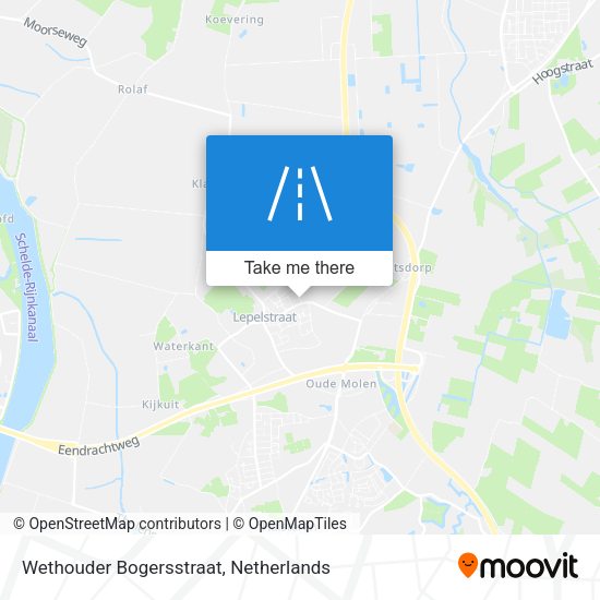 Wethouder Bogersstraat map