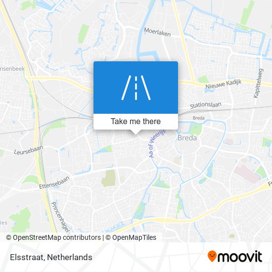 Elsstraat map