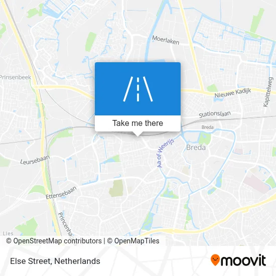Elsstraat map