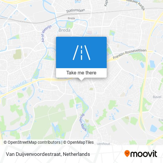 Van Duijvenvoordestraat map