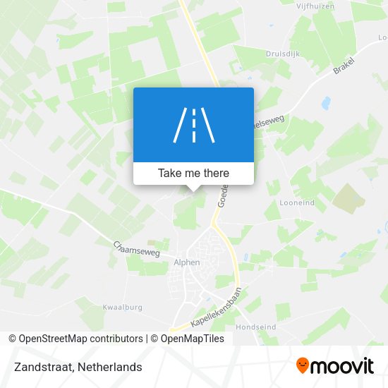 Zandstraat map