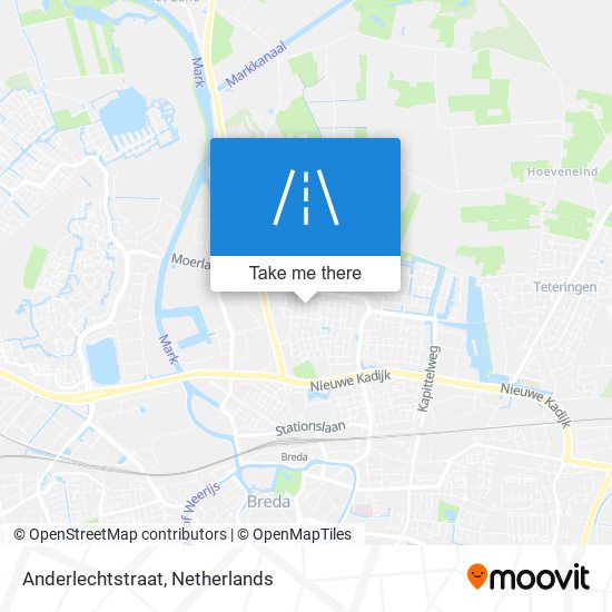 Anderlechtstraat map