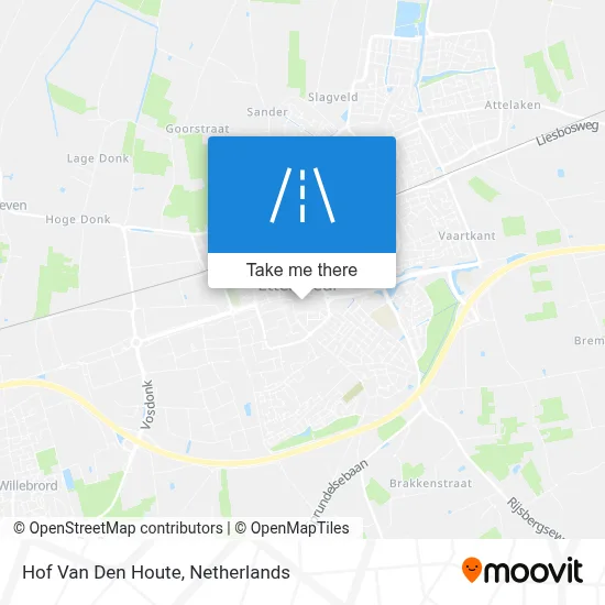Hof Van Den Houte map