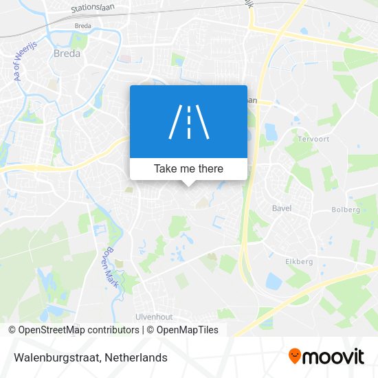 Walenburgstraat map