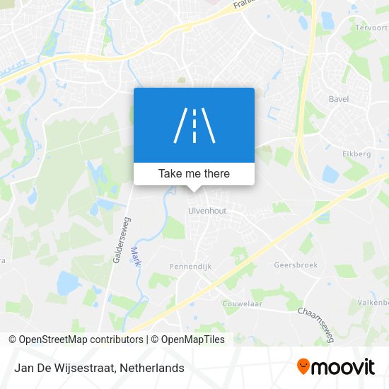 Jan De Wijsestraat map