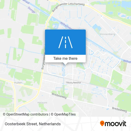 Oosterbeekstraat map