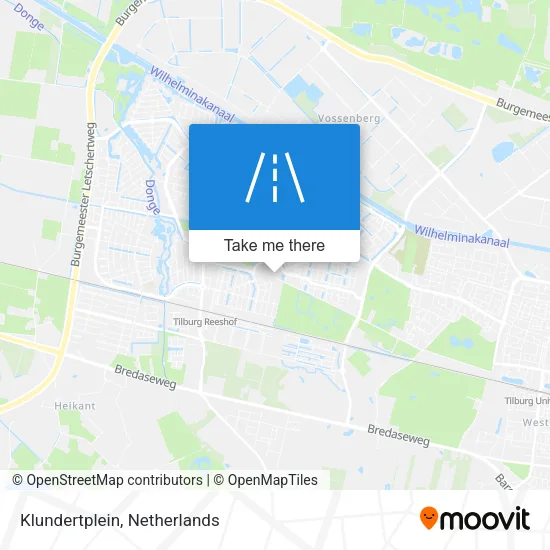 Klundertplein map