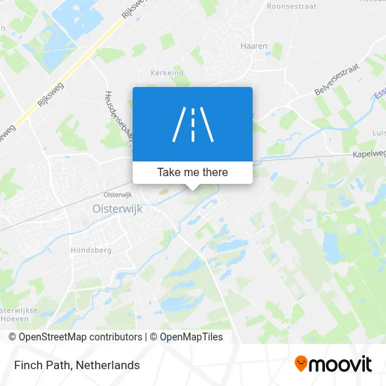 Vinkenpad map