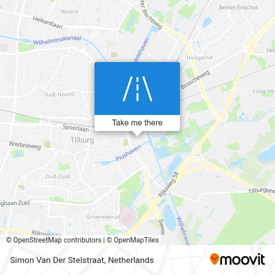 Simon Van Der Stelstraat map
