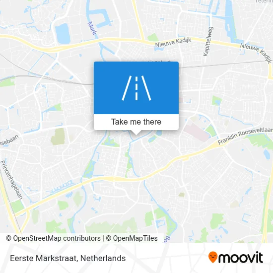 Eerste Markstraat map