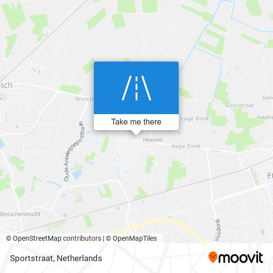 Sportstraat map