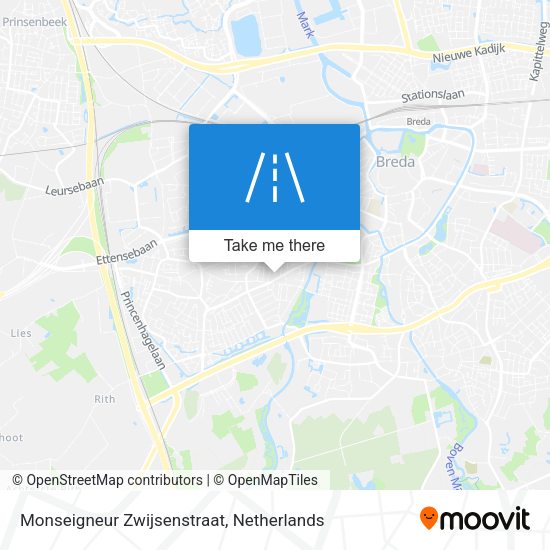 Monseigneur Zwijsenstraat map
