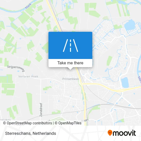 Sterreschans map
