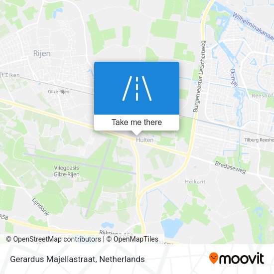 Gerardus Majellastraat map