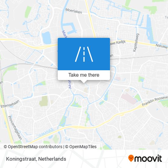 Koningstraat Karte