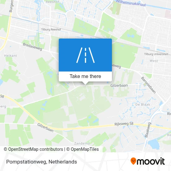 Pompstationweg map