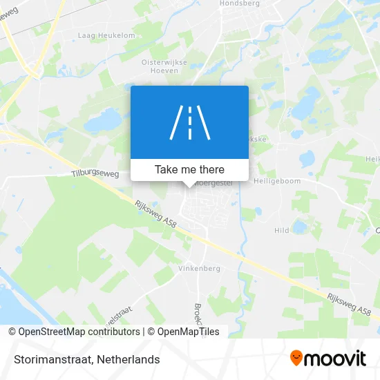 Storimanstraat map